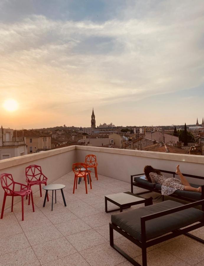 Hostel Flamingo Nimes Gare Centre Exteriör bild